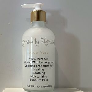 Lemongrass Aloe Vera Hair and Skin Moisturizer Gel